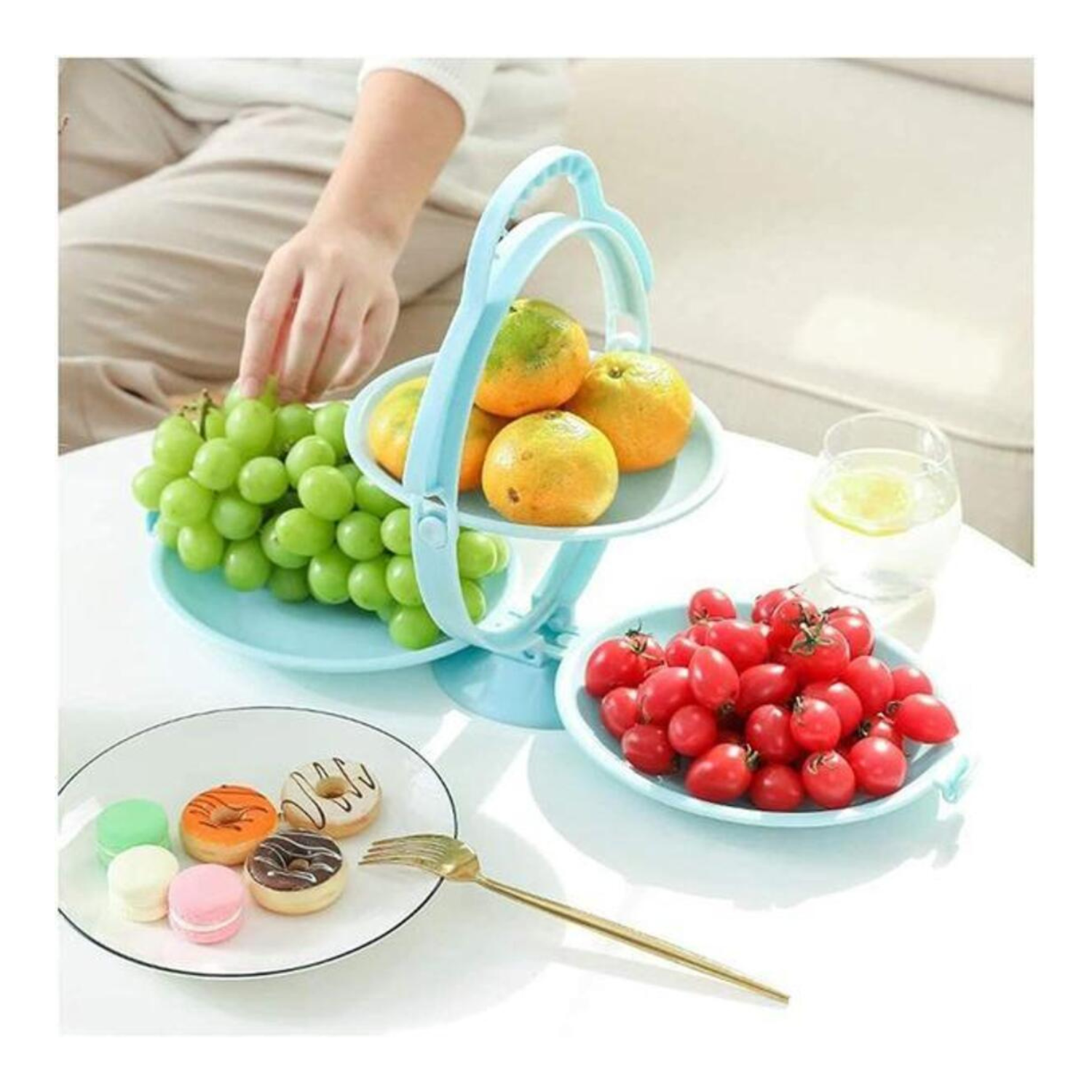 Creative Snack Dish, Five Trellised Family Fruit Dessert Set